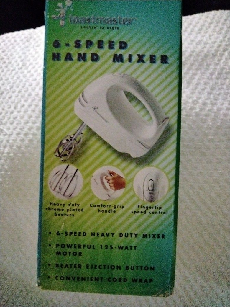 TOASTMASTER 6 SPEED HAND MIXER - photo 3