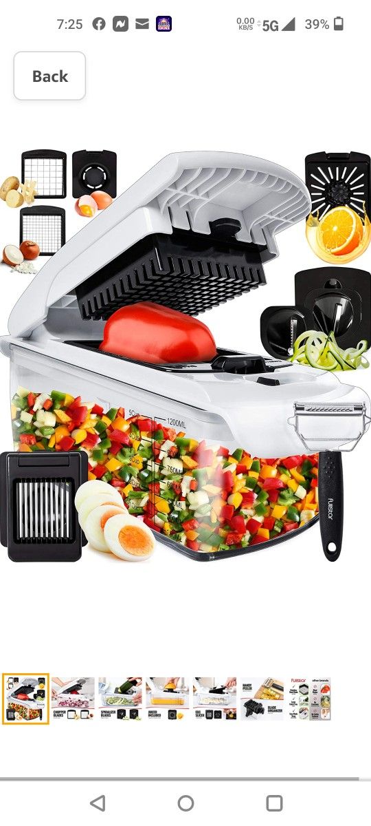 FULLSTAR 9 IN 1 ULTIMATE VEGETABLE CHOPPER