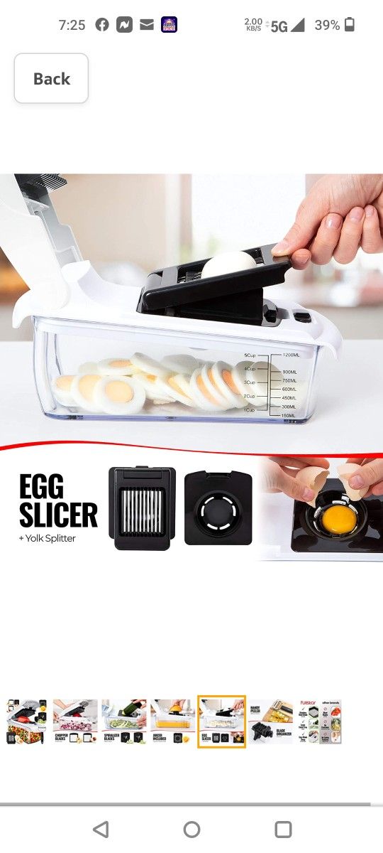 FULLSTAR 9 IN 1 ULTIMATE VEGETABLE CHOPPER - photo 2