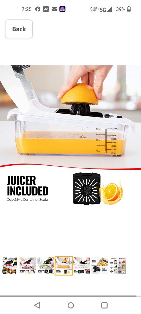 FULLSTAR 9 IN 1 ULTIMATE VEGETABLE CHOPPER - photo 3