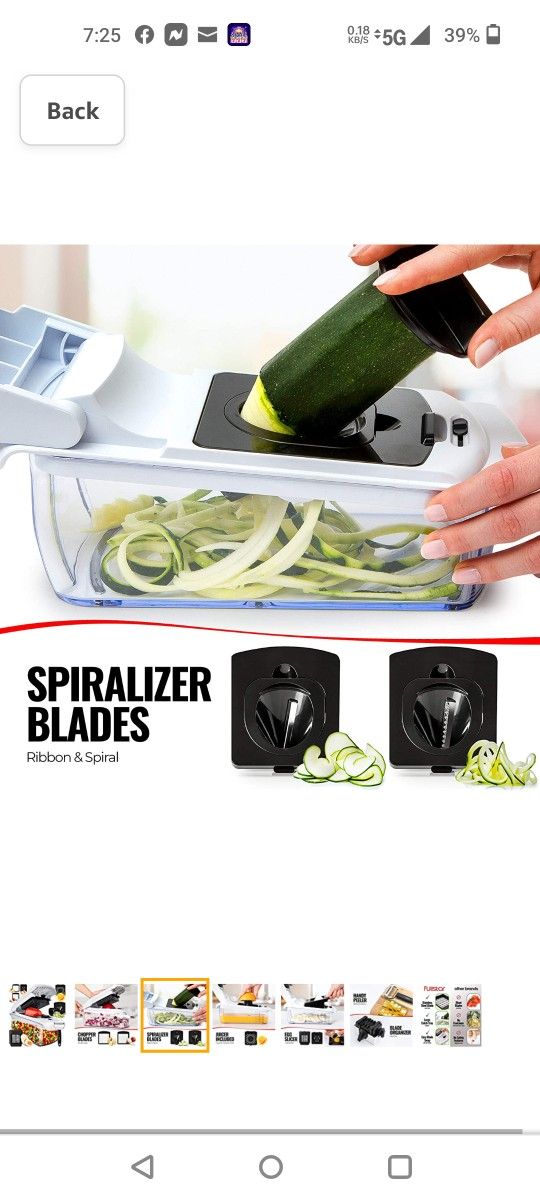 FULLSTAR 9 IN 1 ULTIMATE VEGETABLE CHOPPER - photo 4