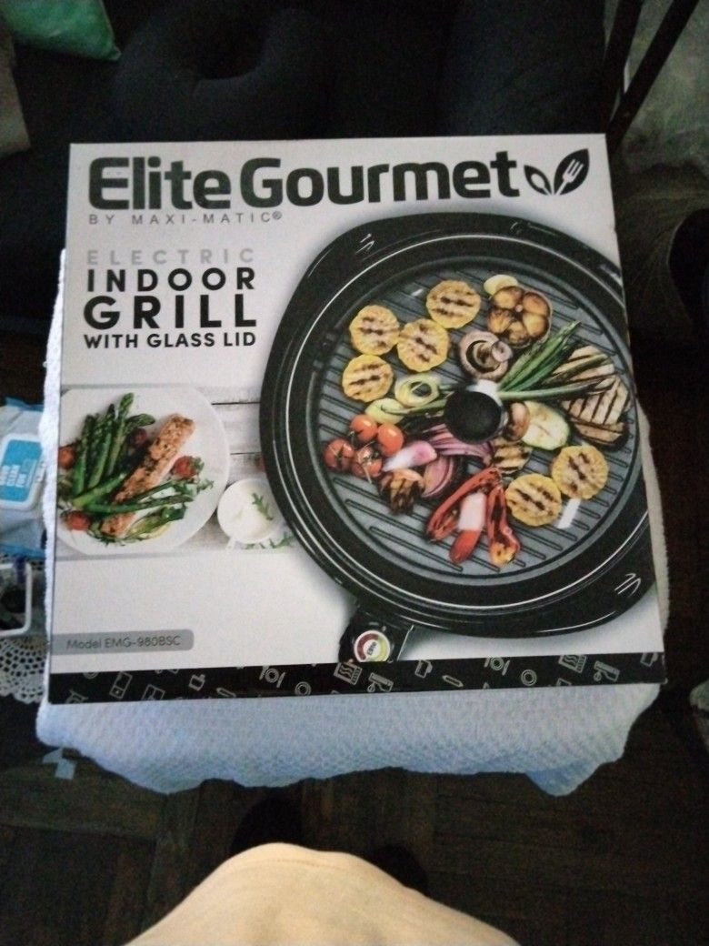 ELITE GOURMET INDOOR ELECTRIC GRILL - photo 2