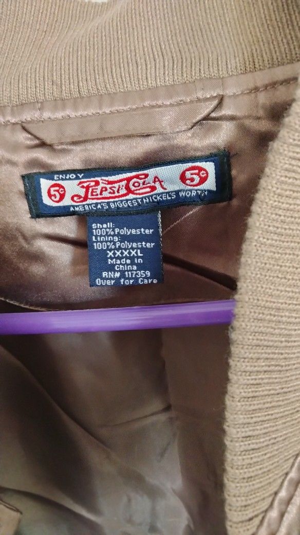 Vintage Pepsi Cola Wind Breaker Jacket - Size 4XL - photo 4