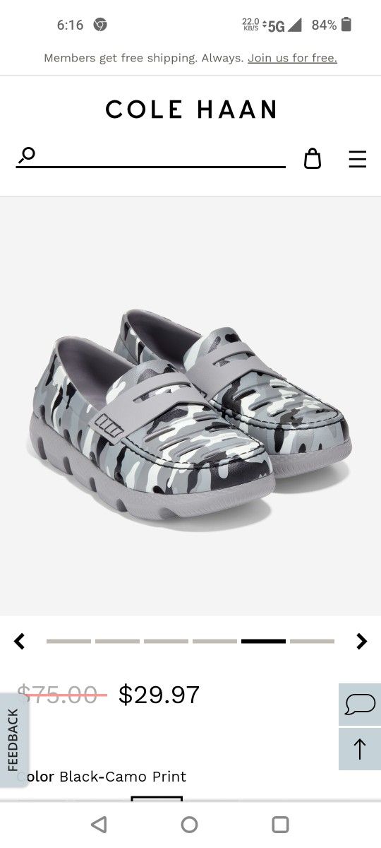 COLE HAAN LOAFERS MEN SIZE 8M - photo 3