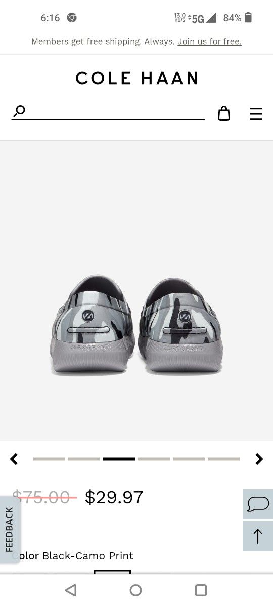 COLE HAAN LOAFERS MEN SIZE 8M - photo 4
