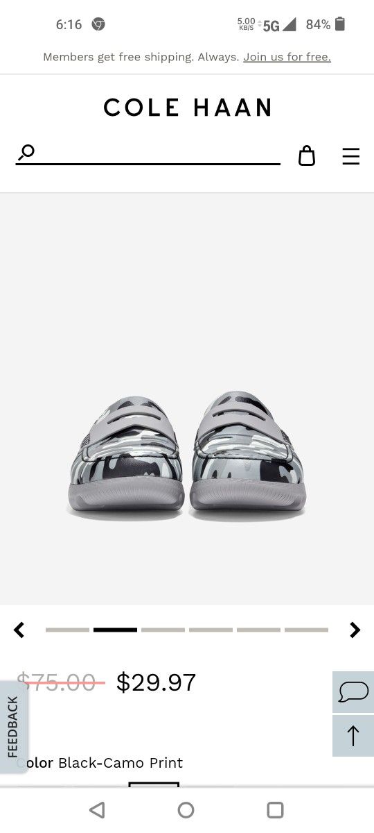 COLE HAAN LOAFERS MEN SIZE 8M - photo 5