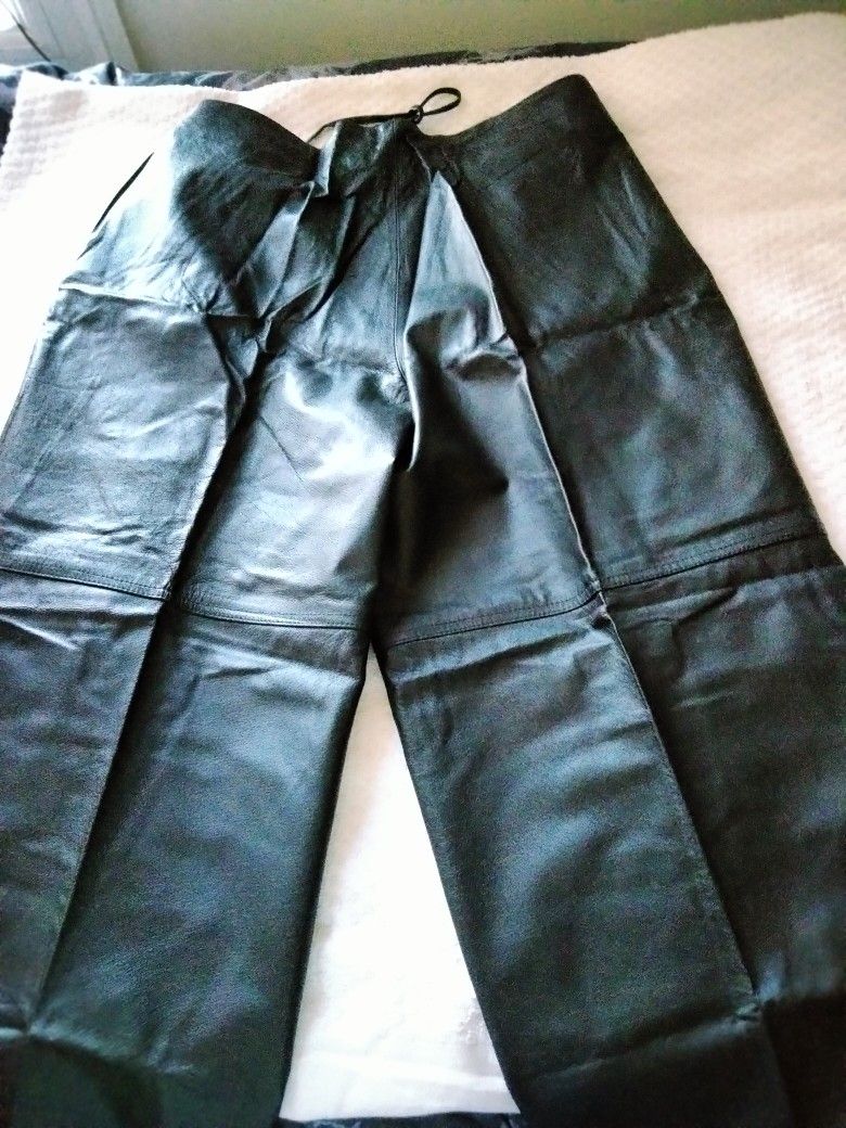 LEATHER PANTS - photo 4