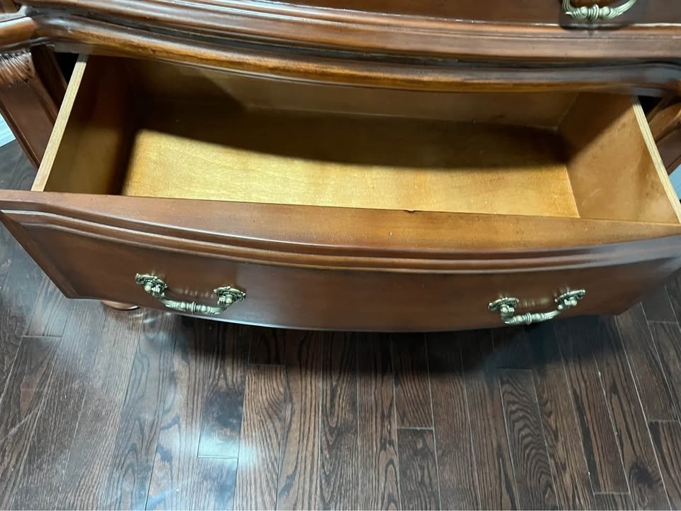 Dark Wood Dresser – 7 Drawers – FREE Safe Delivery - photo 3
