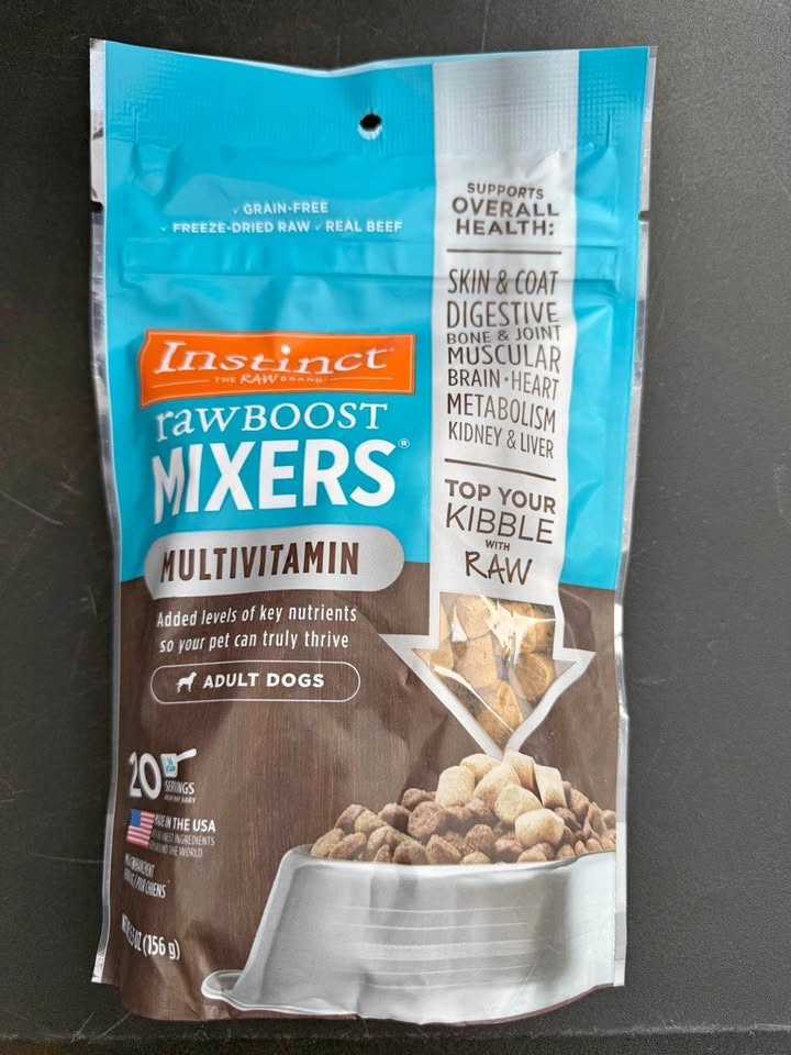Instinct Raw Boost Mixers Multivitamin Dog Food