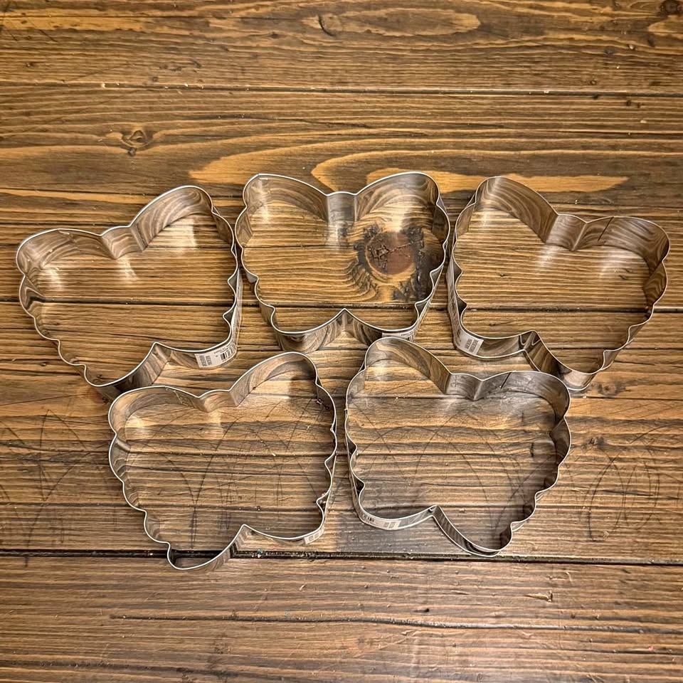 Brand New Makery Butterfly Cookie Cutters