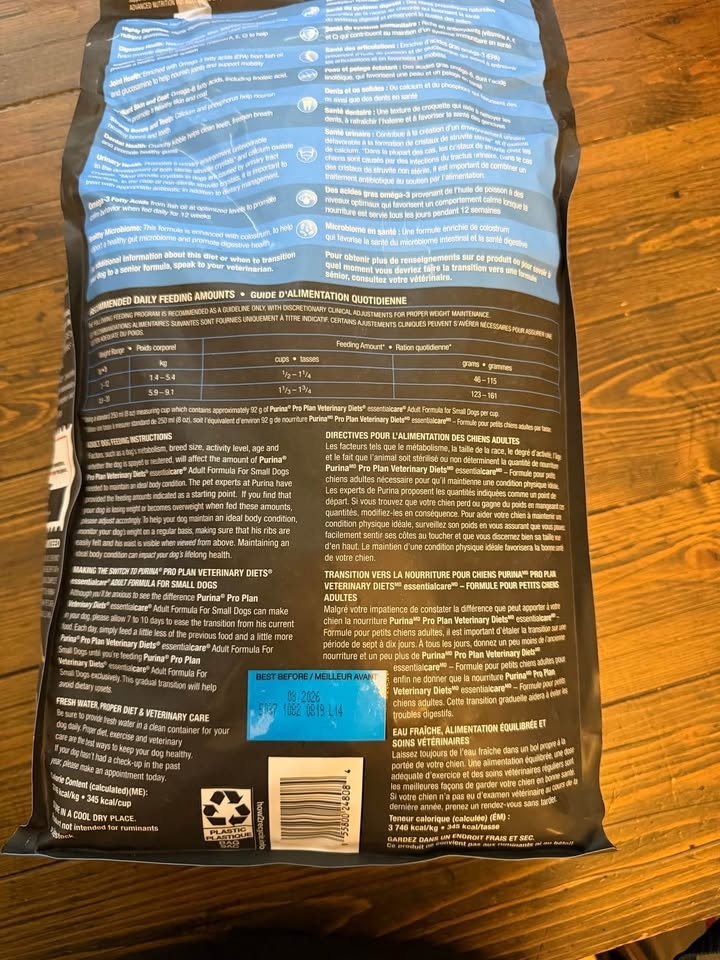Purina ProPlan Vet Diet Small Bites Essential Care - photo 2