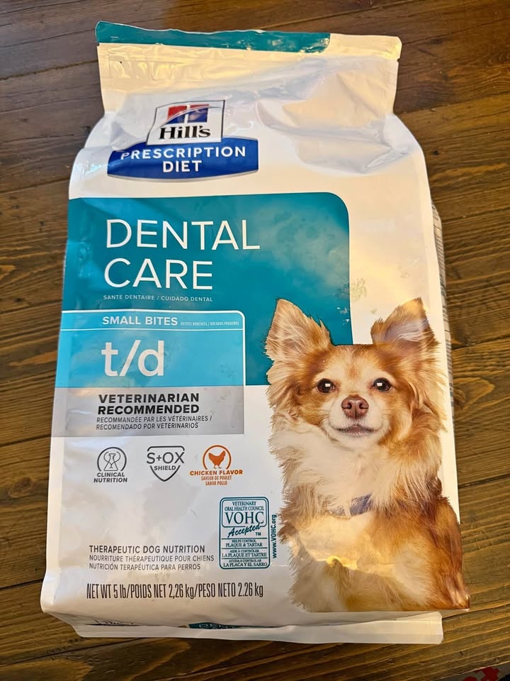 Brand New Hills Prescription Diet Small Bites t/d Dental Care