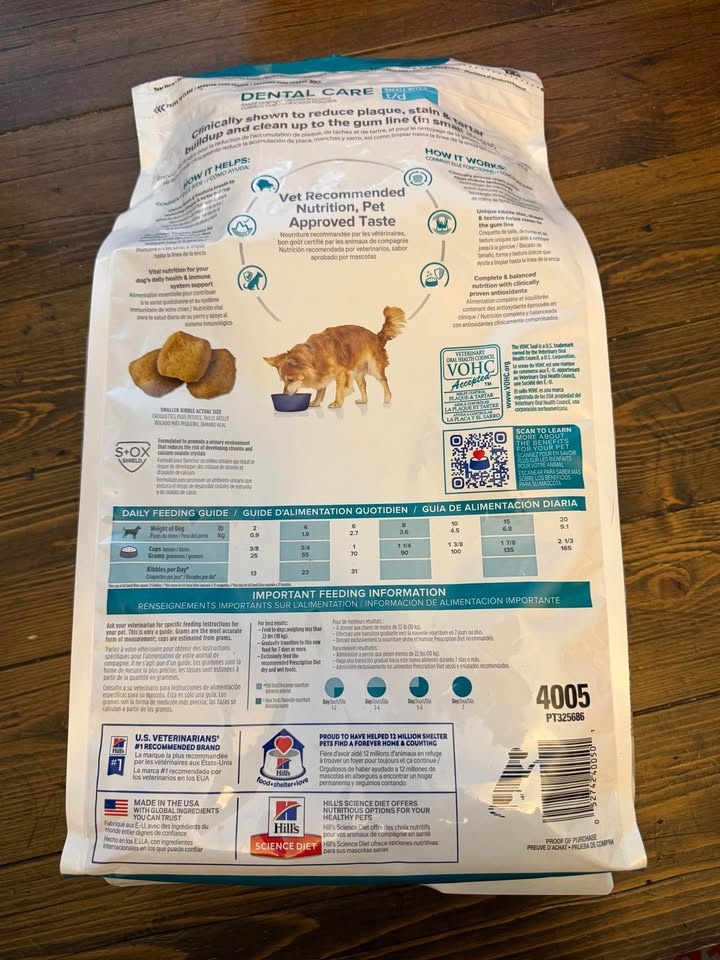 Brand New Hills Prescription Diet Small Bites t/d Dental Care - photo 3