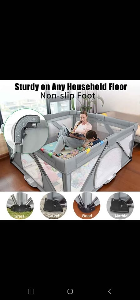 Heyo.Ja Large Foldable Baby Playpen - photo 3