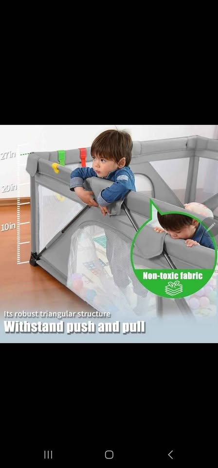 Heyo.Ja Large Foldable Baby Playpen - photo 4