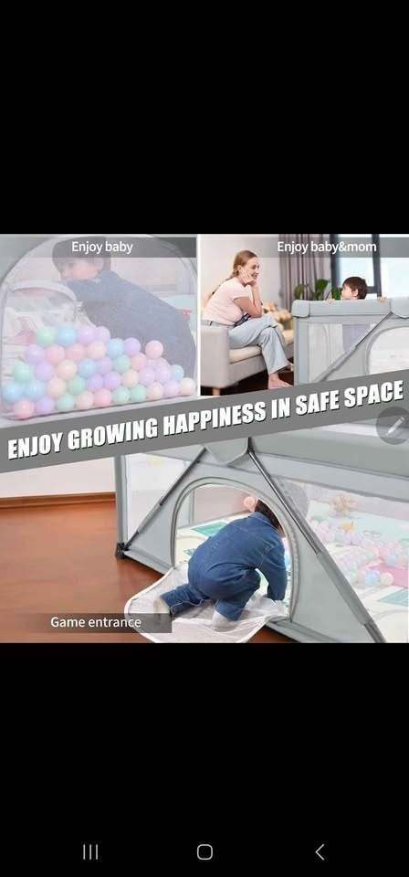 Heyo.Ja Large Foldable Baby Playpen - photo 5