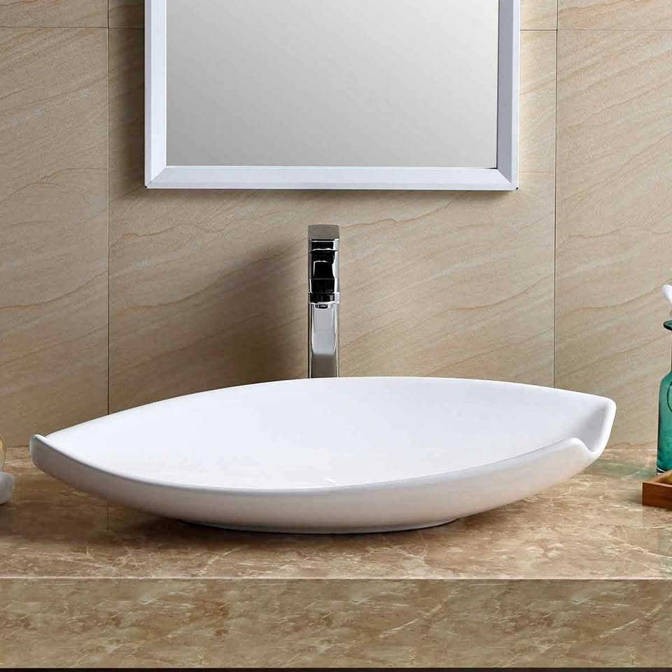 Modern MV2915TE Vitreous China Bathroom Sink