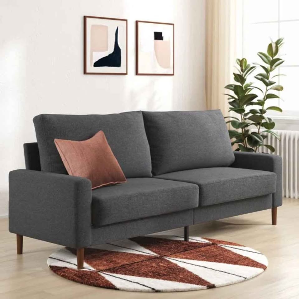 Brinnlee 76.7" Modern Upholstered Sofa - photo 2