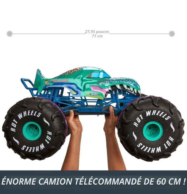 Hot Wheels Mega-Wrex 1:6 RC Monster Truck - Extra Large (2FT+) - photo 4