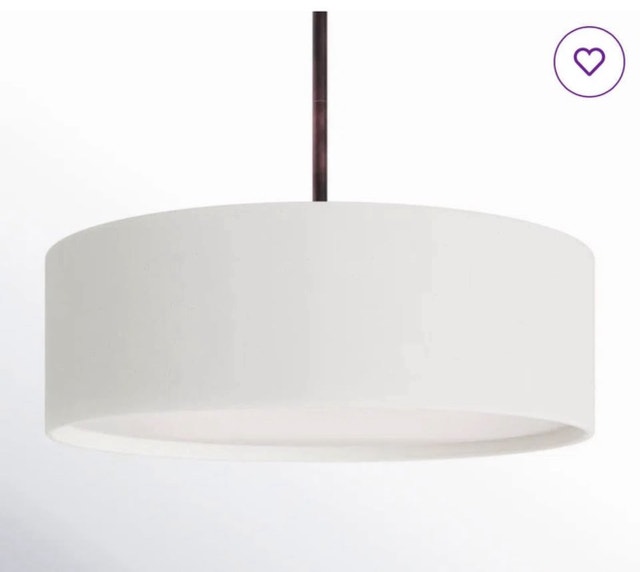 Jessalyn 3-Light Shaded Pendant – Adjustable Height