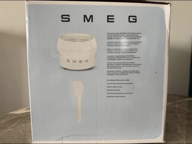 Smeg SMICO2 Ice Cream Maker – Stainless Steel - photo 3