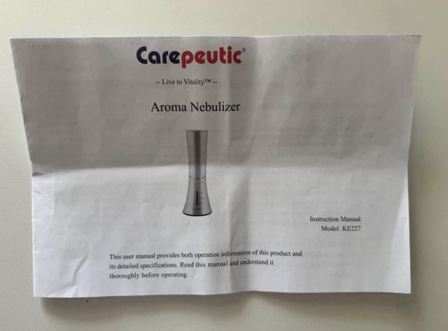 Carepeutic Aroma Nebulizer - Essential Oil Diffuser - photo 3