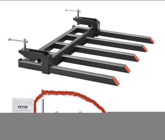Heavy-Duty 42.5" Bucket Tooth Bar - 2600 lb Capacity - photo 5