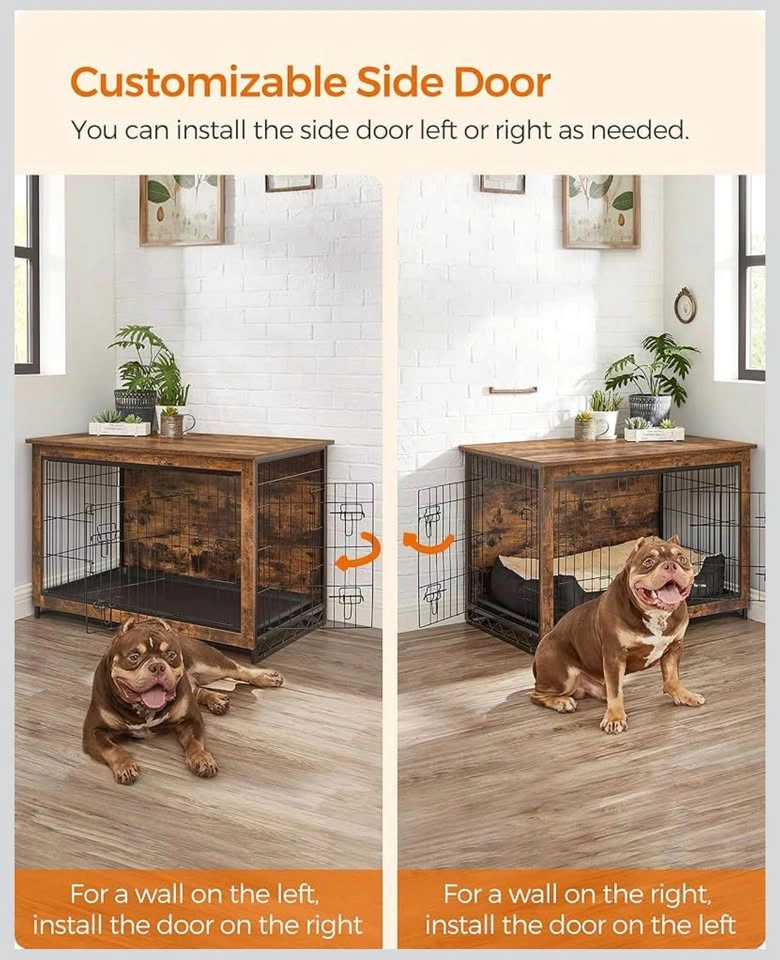 Heavy Duty Dog Crate w/ Tray - Up to 32kg - photo 4