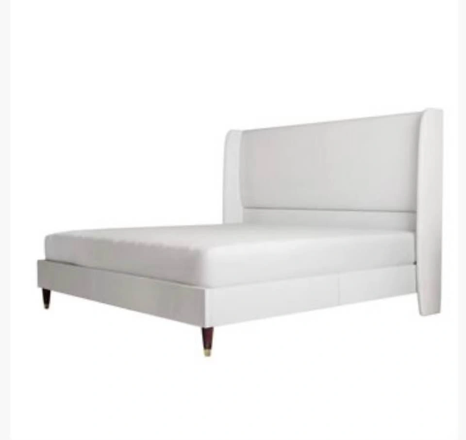 WADE LOGAN BELO QUEEN UPHOLSTERED BEDFRAME, WHITE - photo 2