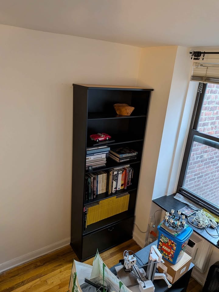 Real wood IKEA Bookshelf with file drawer - photo 2