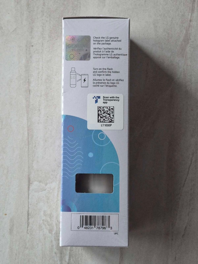 LG Water filter LT1000P/PC/PCS - for LG fridge - photo 2
