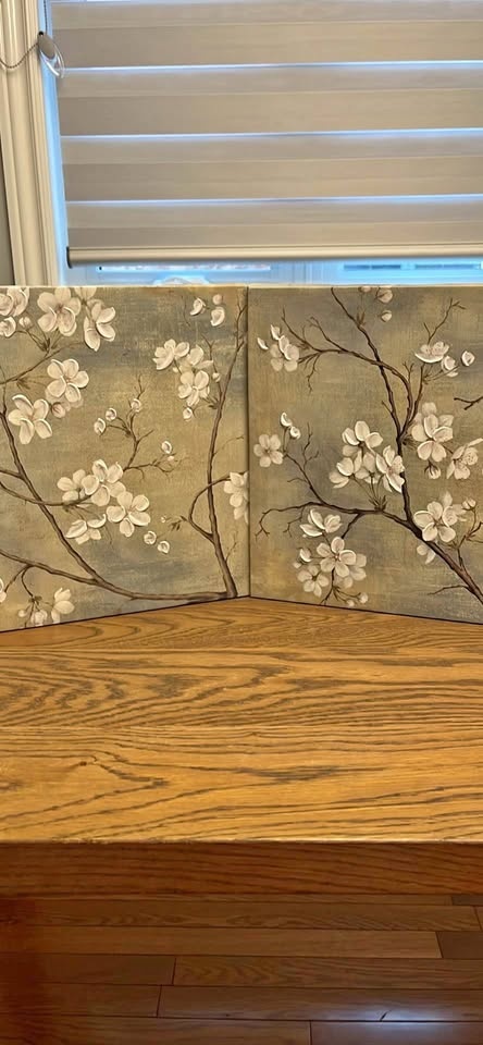 Cherry Blossom Wall Art Set of 2