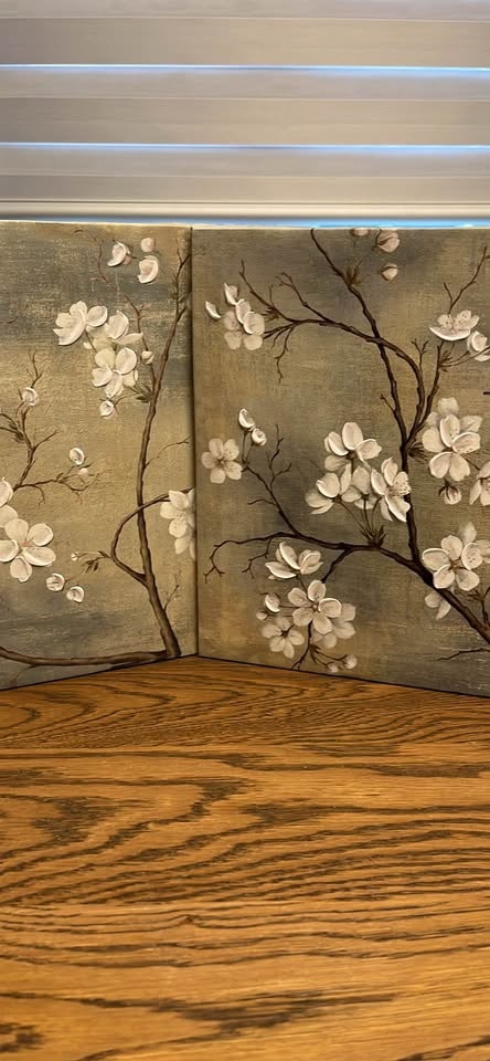 Cherry Blossom Wall Art Set of 2 - photo 2