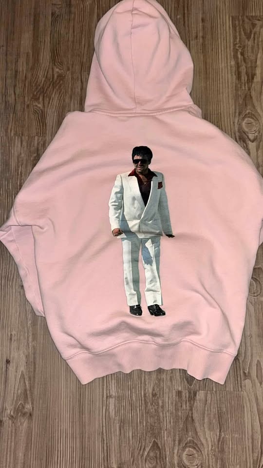 Scarface Pink Hoodie