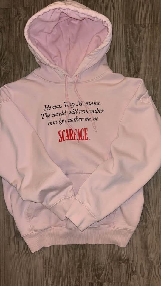 Scarface Pink Hoodie - photo 2