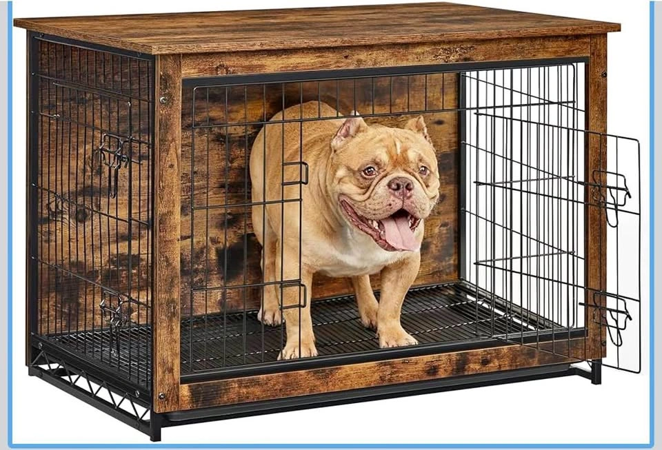 Heavy Duty Dog Crate for Dogs up to 32kg