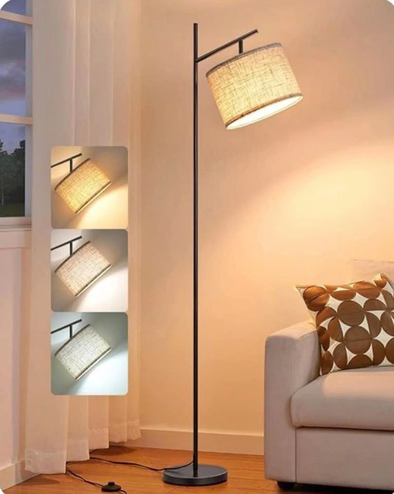 New EDISHINE Modern Arc Floor Lamp 64.7"