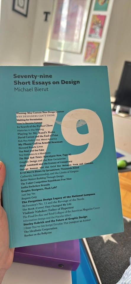 Seventy-nine Short Essays on Design (Michael Bierut)