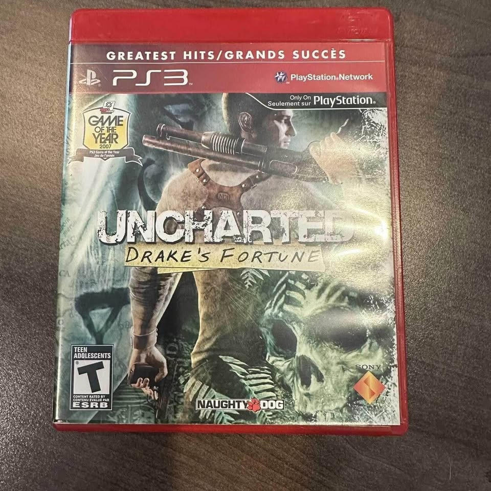 PS3 Uncharted 1, 2 and 3 Lot - photo 2