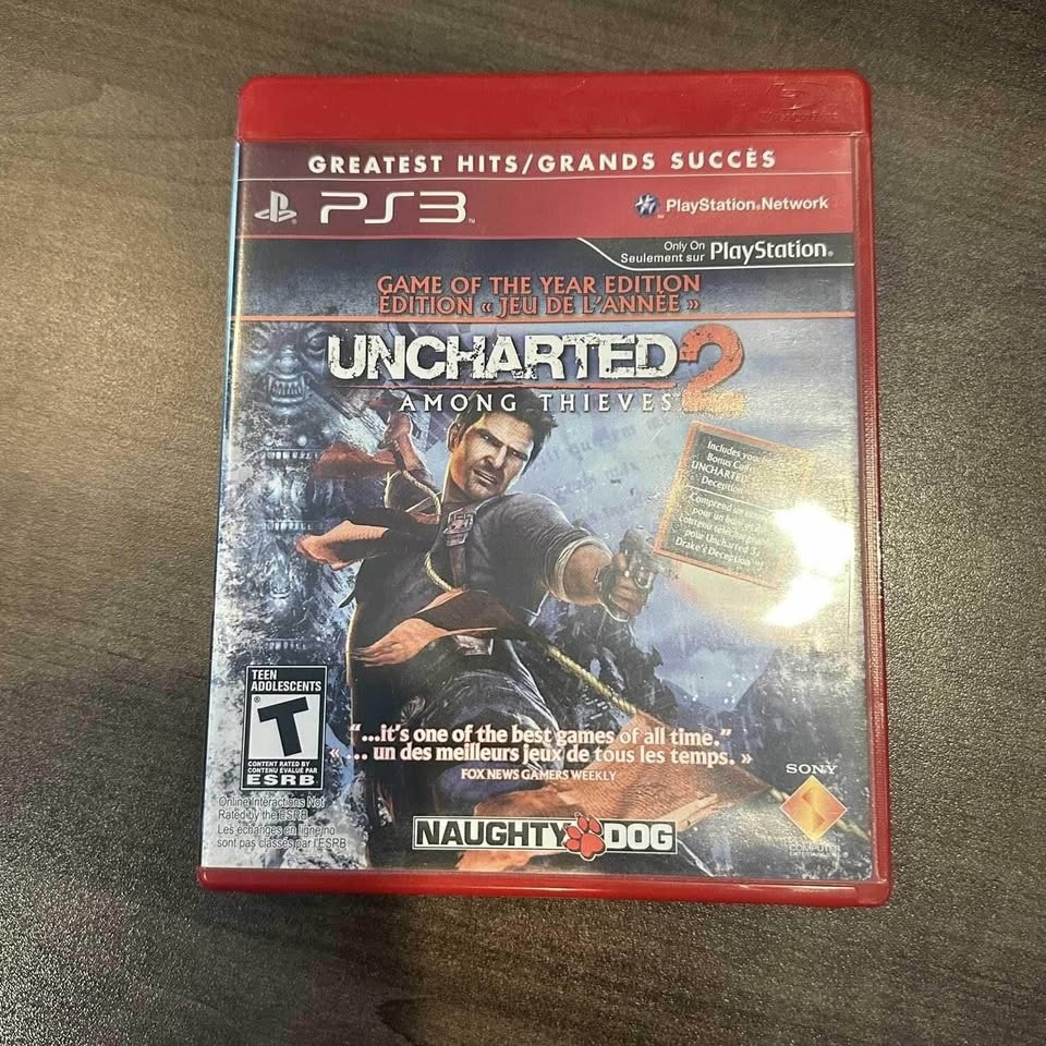 PS3 Uncharted 1, 2 and 3 Lot - photo 3