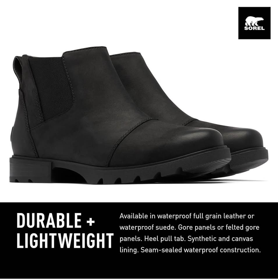 New in box Sorel Emelie III Chelsea WP Boots - Women's Size 8 - photo 3