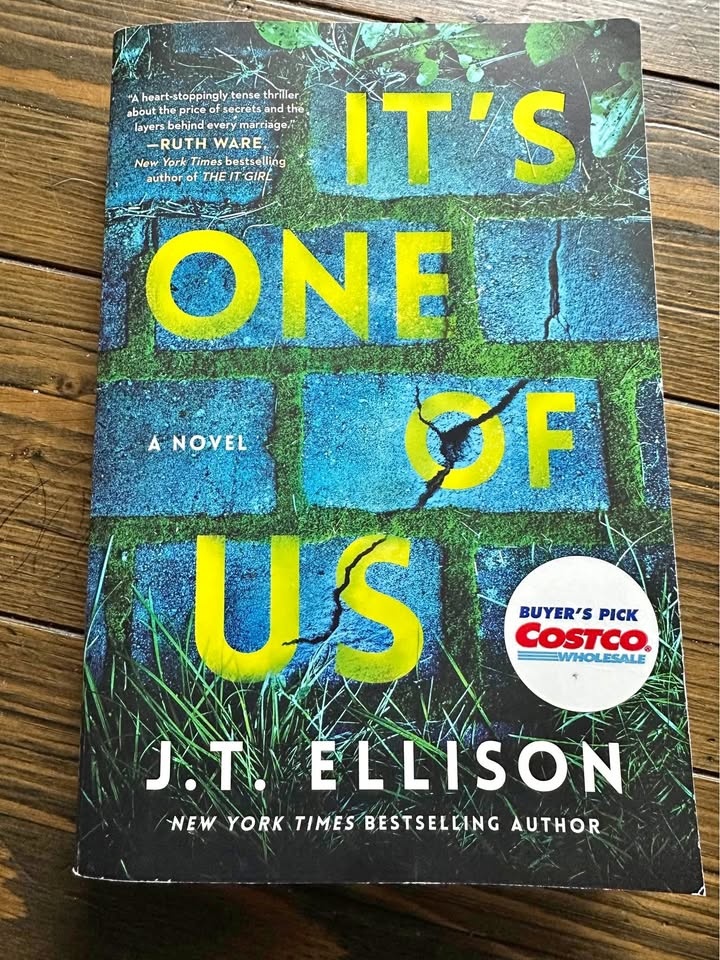 J.T. Ellison It's one of us