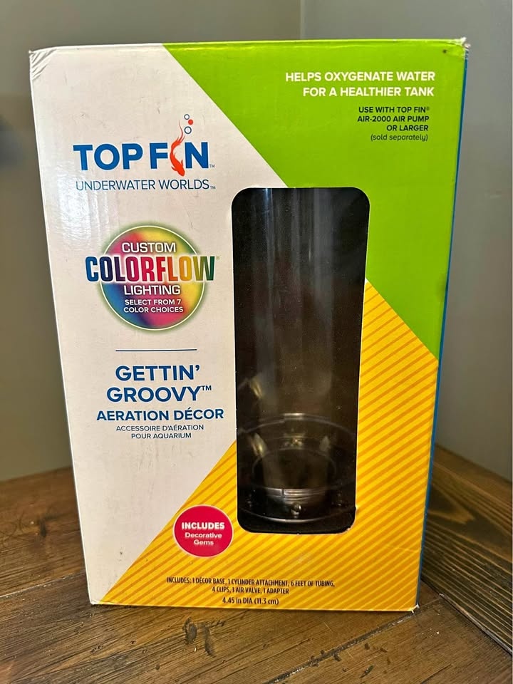 Top Fin Gettin' Groovy Aeration Decor Piece
