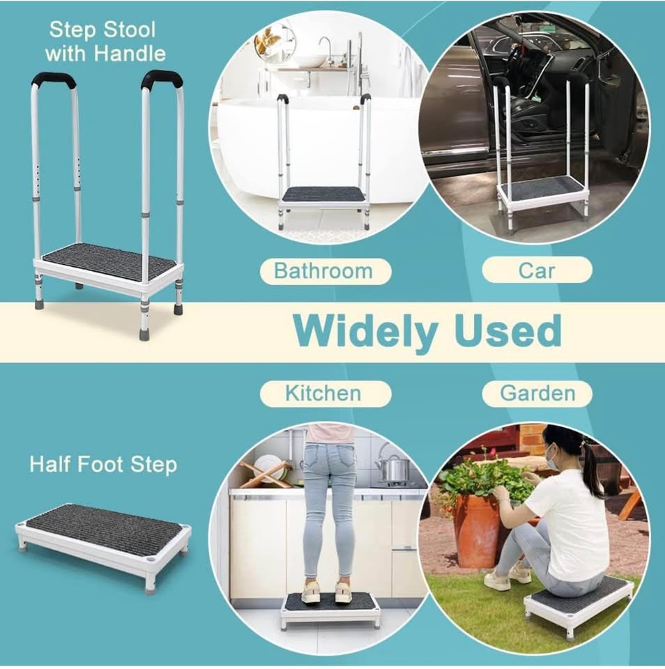 New in box Step stool with handle for elders (400 lbs) - photo 3
