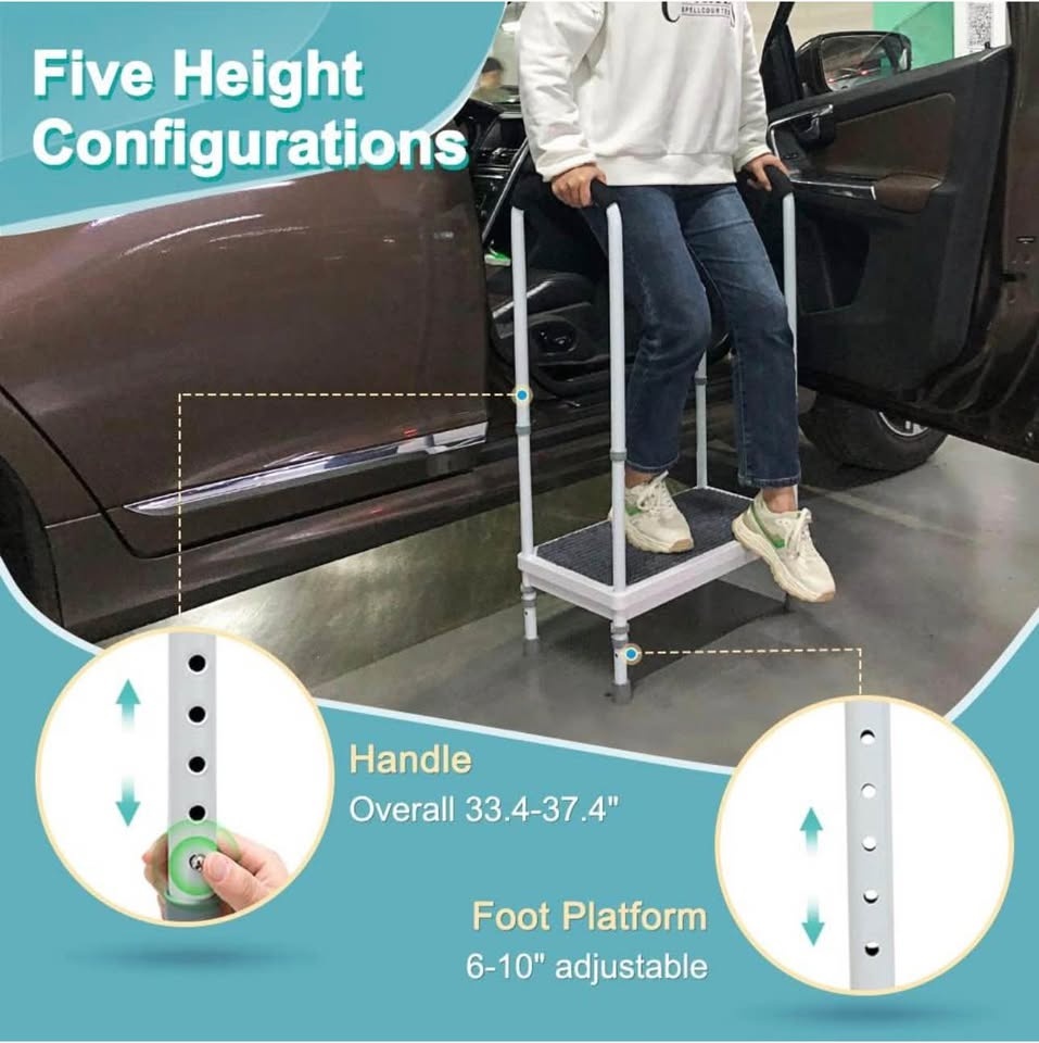 New in box Step stool with handle for elders (400 lbs) - photo 4