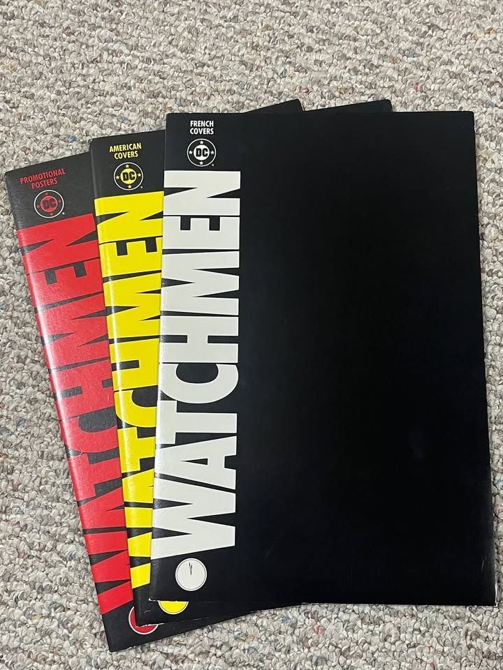 Watchmen Portfolio Full Set American French Covers Promotional P - photo 2