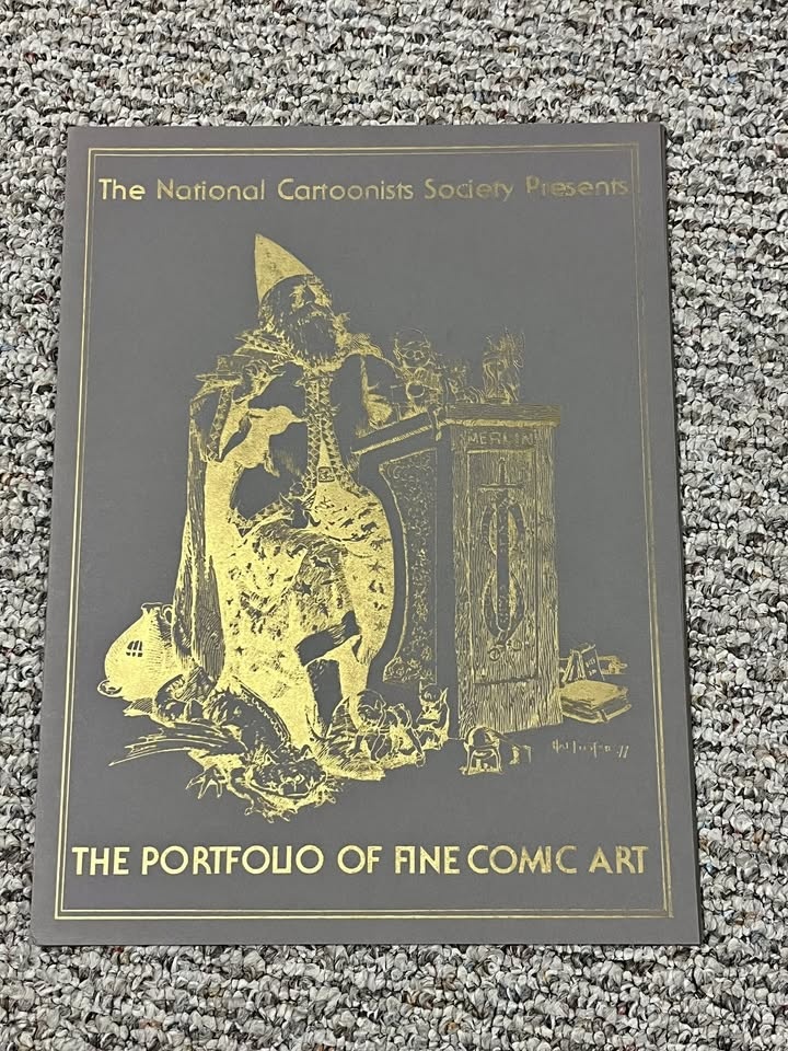 The Portfolio Of Fine Comic Art 1977 National Cartoonist Society