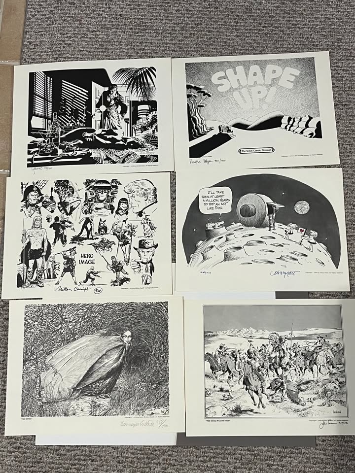 The Portfolio Of Fine Comic Art 1977 National Cartoonist Society - photo 2