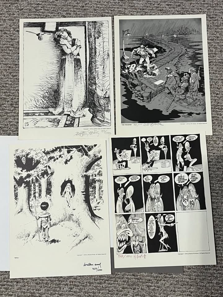 The Portfolio Of Fine Comic Art 1977 National Cartoonist Society - photo 3