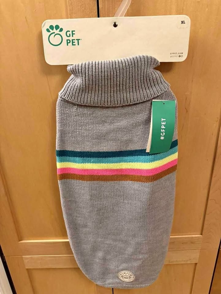 Brand New GF Pet Dog Sweater Sz XL